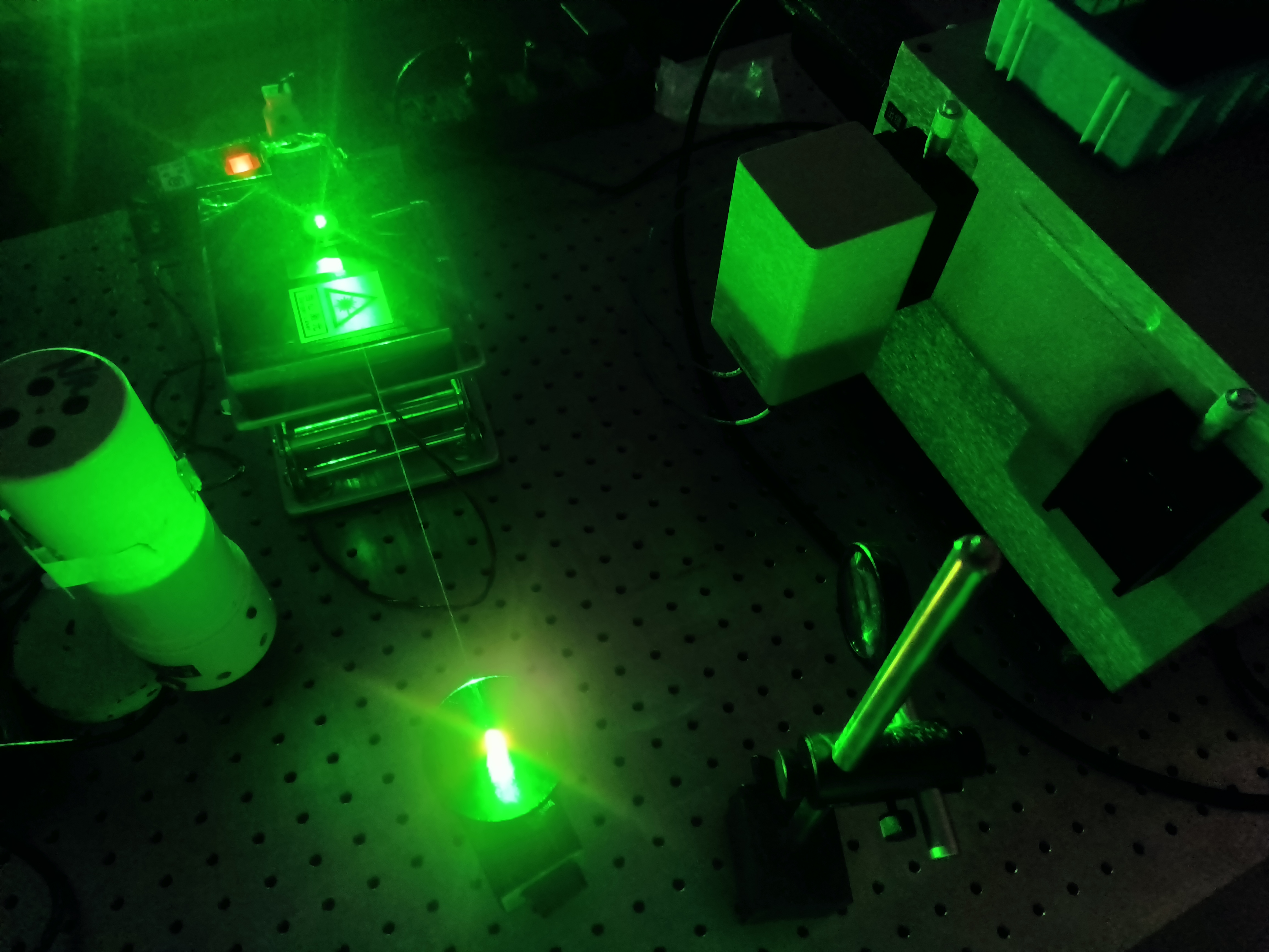 Ruby Absorption Spectrum (Without Green Filter)